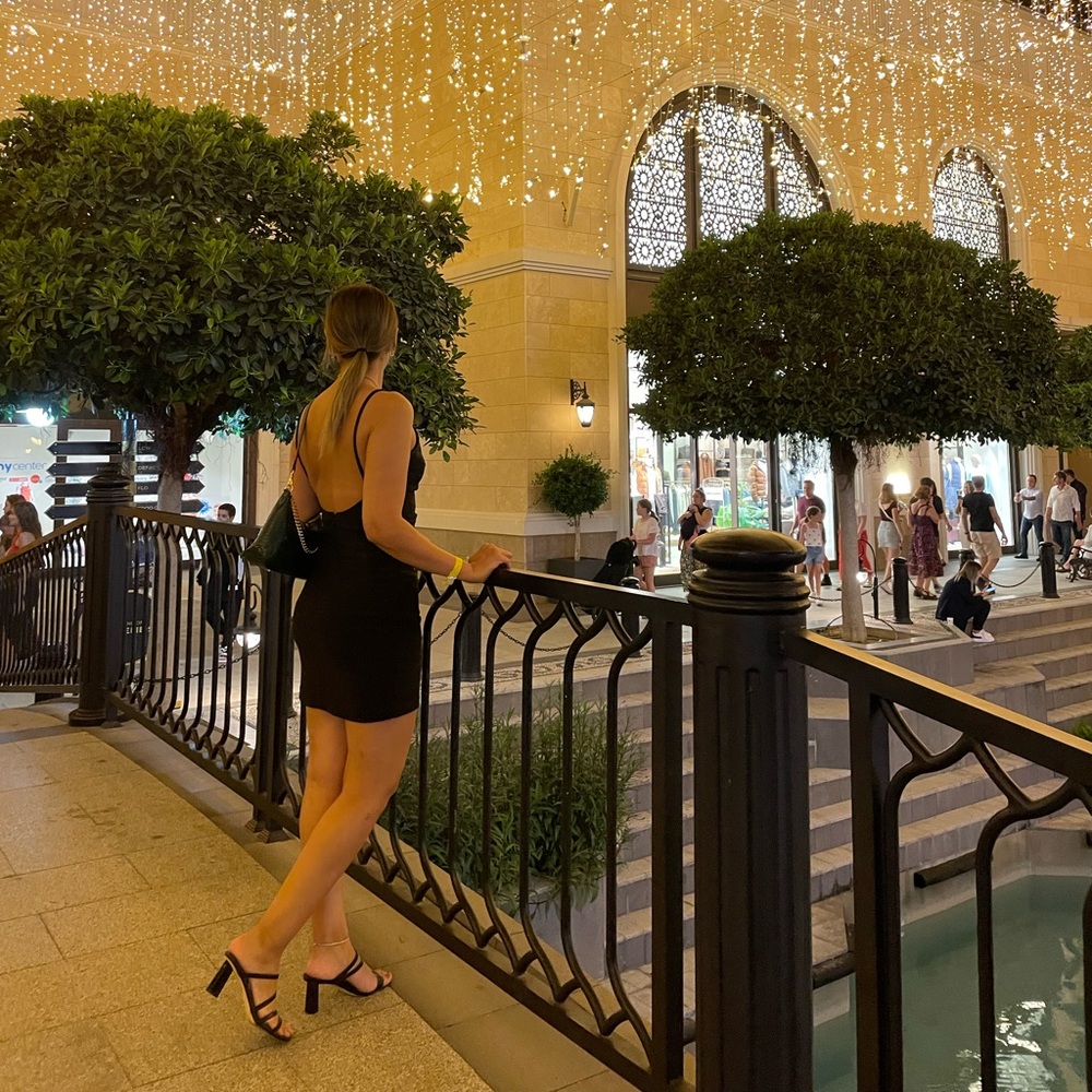 Abercrombie Elegant Black Dress